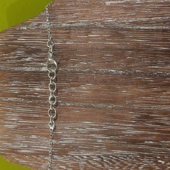 Dainty Labradorite Heart Necklace - Picture 6 of 6